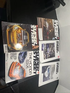 5 Super Street Car Magazine Lot Bundle 2015-2017 Jdm Fast Free Shipping - Foto 1 di 13