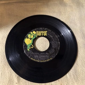 The Zombies "Tell Her No" 45 Vg+ Tested Jukebox "Leave Me Be"  - Picture 1 of 2