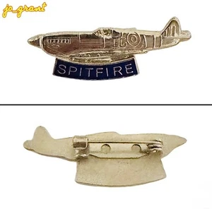 Spitfire Cut Out Badge, Genuine Gomm, R.E.V. Gomm, Metal, 4cm - Picture 1 of 1