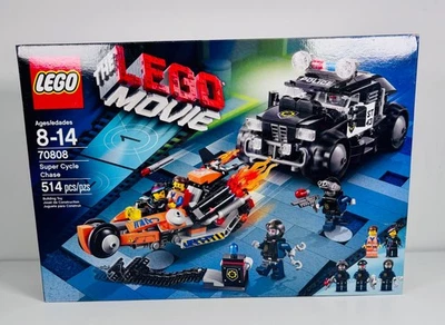 LEGO La LEGO Película 70808 Super Ciclo Persecución-Sellado de Fábrica-Raro Juego Retirado Foto 1 de 4
