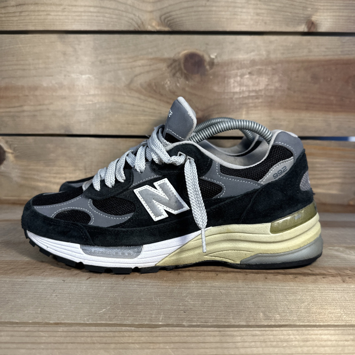 New Balance 992 Made in USA Black Grey for Sale New Balance 992 Made in USA Black Grey for Sale