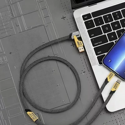 1PC NEW 240W Dual-Port to Triple-Port Universal Charging Cable, - Image 1 of 4