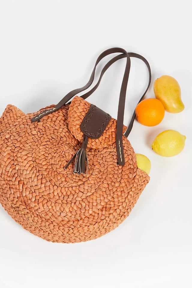 Bolso de Paja Free People San Diego Hat Co. Haven Precio de Venta sugerido por el fabricante: 120 USD Foto 1 de 4