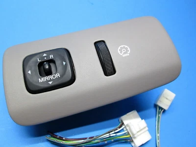02-06 Interruptor de control de atenuación de espejo retrovisor gris claro Lexus ES300 ES330 55446-33120 OEM Foto 1 de 4
