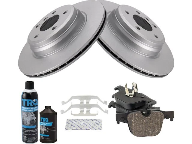 Kit de pastillas de freno trasero y rotor para BMW 340i GT 2017-2019 xDrive 2018 PS439XK Foto 1 de 1