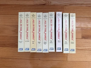 Vintage All in the Family Columbia House VHS Tapes, set of 9 - Picture 1 of 4