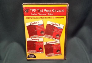TPS Test Prep Services (Algebra 1, 2) (Geometry) (Trigonometry) Sealed / CD-ROM - Picture 1 of 3