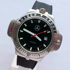 Mercedes Benz Classic Diver Rambo Design Compass Car Accessory Sport Watch - Picture 1 of 23