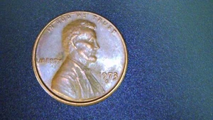 1973 S Mint Penny error off center - Picture 1 of 7