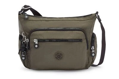 kipling Basic Eyes Wide Open Gabbie S Small Crossbody S Tasche Green Moss - Bild 1 von 4