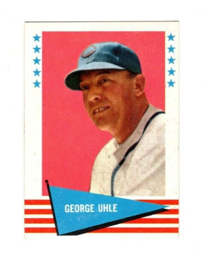 1961 Fleer #146 George Uhle - Cleveland Indians, Near Mint Condition ...