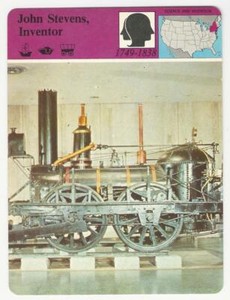 1979 Panarizon, Story Of America, #39.09 John Stevens, Inventor