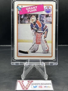 88/89 Topps Hockey - GRANT FUHR BASE #59 Edmonton Oilers - Foto 1 di 3