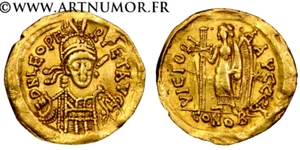Léon I - Solidus, Constantinople - Foto 1 di 1
