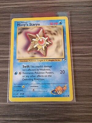 MISTY’S STARYU - Gym Heroes Set - 90/132 - Common - Pokemon Card - NM