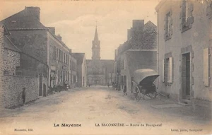 CPA 53 LA BACONNIERE / ROUTE DE BOURGNEUF - Picture 1 of 1