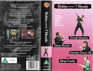 Robin and the 7 Hoods (VHS) Frank Sinatra, Dean Martin - NEW / SEALED!! RARE VHS - Imagen 1 de 1