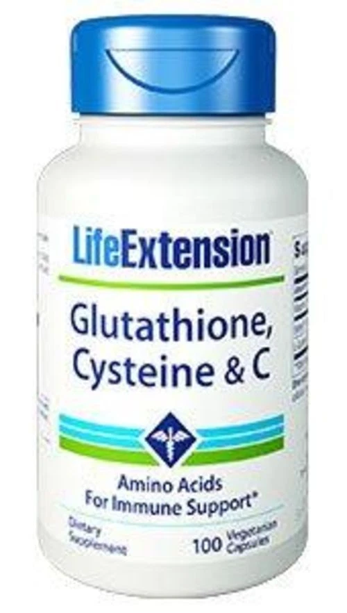 Life Extension Glutathione C Cysteine 750 MG 100 Capsules