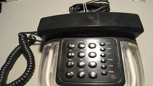 Niebieski neonowy telefon model NP888 wykorzystuje linię "POTS", transformator w zestawie. - Zdjęcie 1 z 4