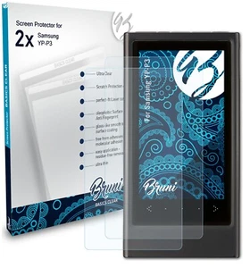 Bruni 2x Protective Film for Samsung YP-P3 Screen Protector Screen Protection - Picture 1 of 4