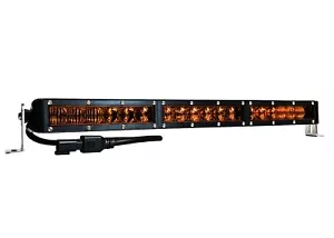 20" Amber 90W Ultra Bright Single Row LED Fog Light Bar Combo Beam Offroad UTV - Picture 1 of 7