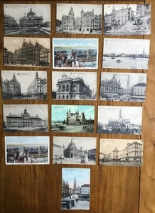 ANTWERP (ANVERS) - 16 ANTIQUE/VINTAGE POSTCARDS CIRCA 1910/20s - Picture 1 of 6