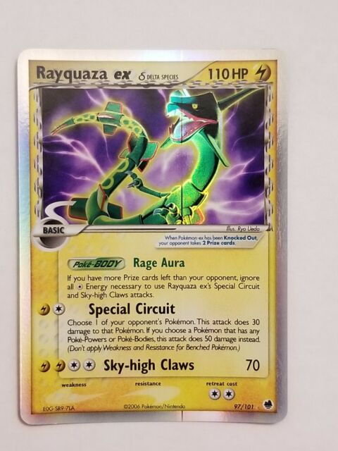 Delta Rayquaza EX (Shiny Rayquaza EX) by TheNyanCatXD on DeviantArt