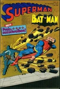 Superman Batman n.24 del 22/11/1975 - Comicheft originale Ehapa TOP Z0-1 come NUOVO - Foto 1 di 4