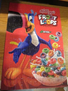 Juego de 6 puzzles Kellogg's Cereal 2021 100 piezas-Pops-Honey Smacks-Foot Loops - Imagen 1 de 10