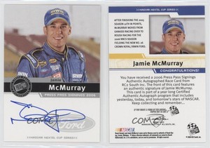 2006 Press Pass Press Pass Signings Silver /100 Jamie McMurray Auto
