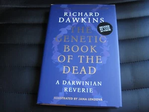 RICHARD DAWKINS SIGNED - THE GENETIC BOOK OF THE DEAD - LIMITED FIRST UK EDITION - Picture 1 of 17