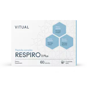 Complejo de péptidos RESPIRO 3 Plus incluye A3 Ventfort A19 Taxorest A6 Vladonix - Imagen 1 de 6