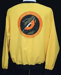 Pere Marquette Endurance Trail Run XVIII 7.5 Miles Running Shirt Jacket Med Gold - Picture 1 of 9
