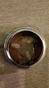 1966-6 PONTIAC Full,Mid-Size Steering Wheel Horn Cap -- ((Bezel ONLY )) - Attic - Picture 1 of 6