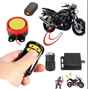 125dB LOUD 12V MASTER RACING MOTORCYCLE ALARM WITH REMOTE START-FLASHING LED - Picture 1 of 7