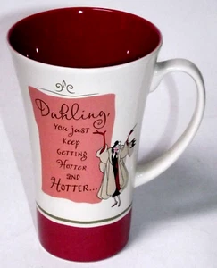 Disney Mug Hallmark Cruella De Vil Happily Ever After Dalmatians Dahling Hotter - Picture 1 of 6
