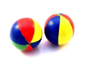 Melody Jane Dolls House Beach Balls Miniature 1:12 Scale Garden Game Accessory - Picture 1 of 9