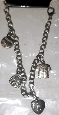 Tampa Bay Rays Charm Bracelet by Aminco MLB Licensed NIP Cover