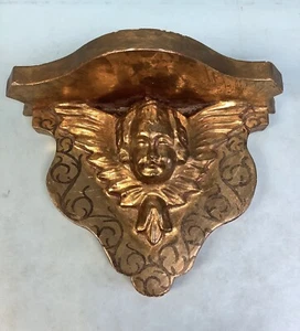 Gilt Wood Carved Figural Bracket 8.75”H - Picture 1 of 12