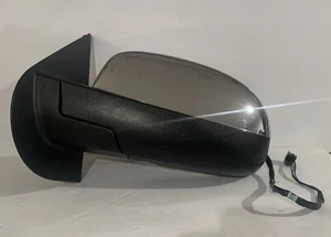 ✅ 07-14 Tahoe Sierra Silverado POWER Side View Mirror Left DRIVER Chrome OEM - Picture 1 of 6