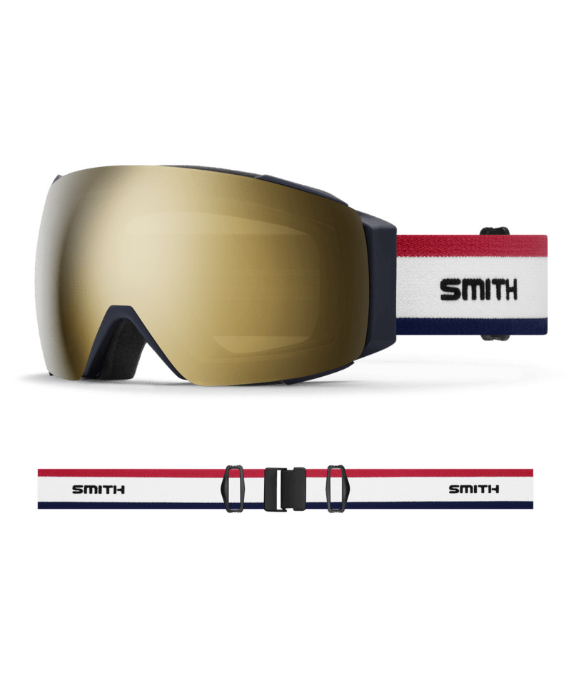 Smith NorthFace I/O MAG XL Blue アジアンフィット（Smith I/O Ski 