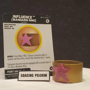 INFLUENCE MANDARIN RING  MP19-s102 Promo LE WKO Figure Marvel Heroclix - Picture 1 of 1