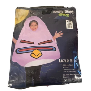 Angry Birds Purple Lazer Laser Bird Unisex Kinder Halloween Kostüm NEU - Bild 1 von 4