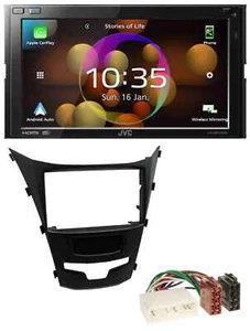 JVC DAB MP3 2DIN Bluetooth USB Autoradio für SSangYong Korando ab 2013 - Bild 1 von 9