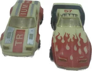 Matchbox Glo Racers Flamin Vette And Quicksilver Glow In The Dark 1982 - Bild 1 von 8