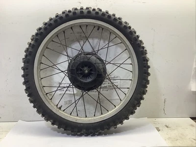 Vintage 1977 Yamaha Model Number # DT400 Wheel Front Tire Foto 1 de 4