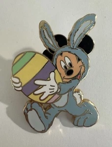 Easter 2008 Mickey Mouse In Bunny Outfit With Egg Disney Pin (C2) - Picture 1 of 2