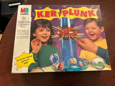 Vintage 1994 Kerplunk Ker-Plunk Board Game MB Games very good condition  - Image 1 of 4