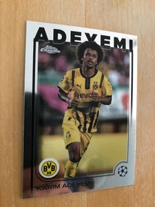 Topps Chrome UEFA 2024/25 - Karim Adeyemi - Picture 1 of 1