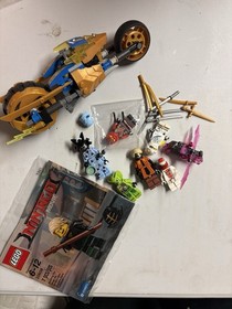 LEGO Ninjago lot with Polybag, Minifigures, and Accessories
